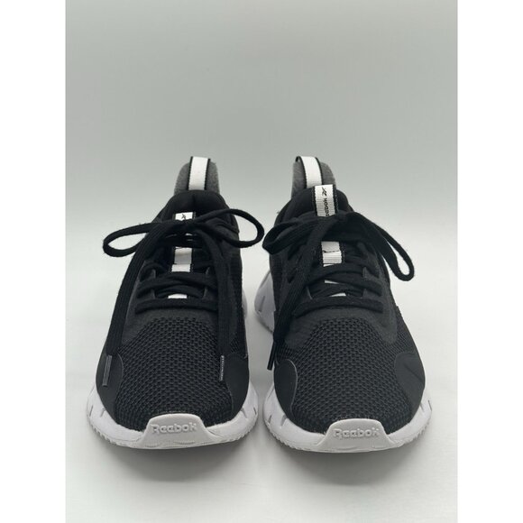 Reebok Womens Zig Dynamica Black Gray White Running Sneakers   Size 7 - Picture 2 of 12